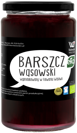 Barszcz BIO wąsowski Folwark 750 ml