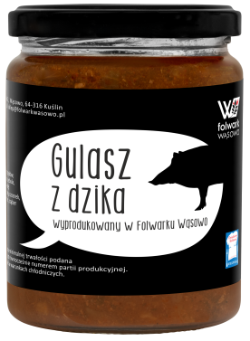 Gulasz z dzika Folwark 480 g