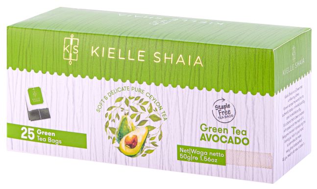 Herbata zielona awokado Kielle 25 x 2 g