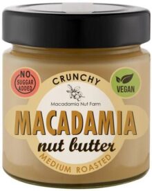 Masło krem 100% z orzechów Makadamia Crunchy 180 g