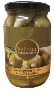 Oliwki zielone nadziewane migdałami Kaloud360/200g