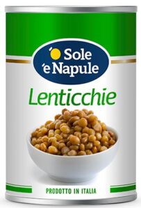 Soczewica puszka O’Sole 400 g