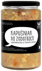 Zupa kapuśniak na żeberkach Folwark 750 ml