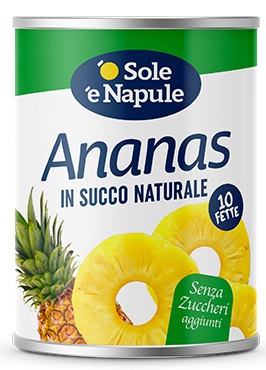 Ananas plastry bez cukru O’Sole 560 g