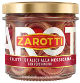 Anchois filety z chili w oleju Zarotti 110 g