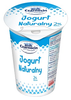 Jogurt naturalny 2% 350 g Czarnocin