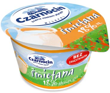 Śmietana 18% 200 g Czarnocin