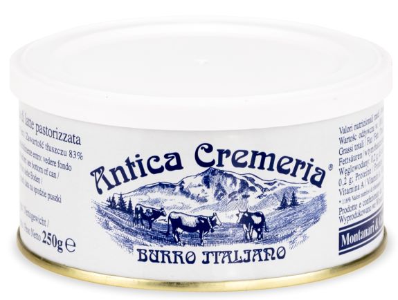 Masło włoskie premium Antica Cremeria puszka 250 g